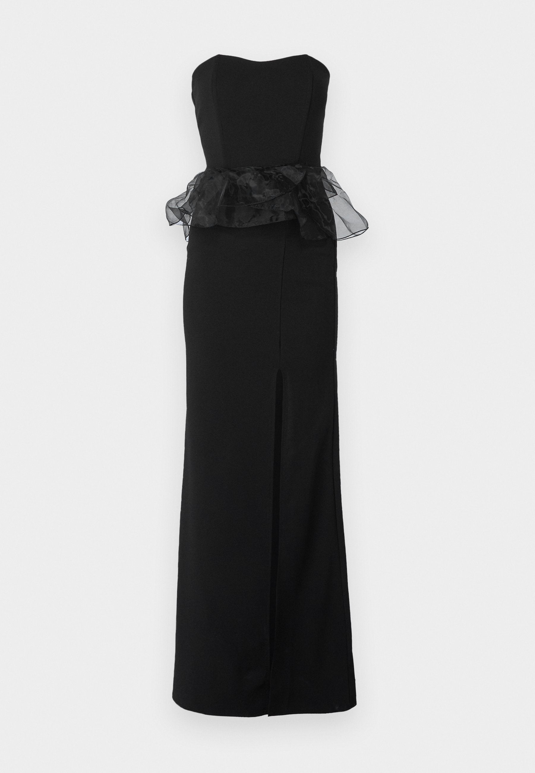 WAL G. AURA PEPLEM MAXI DRESS