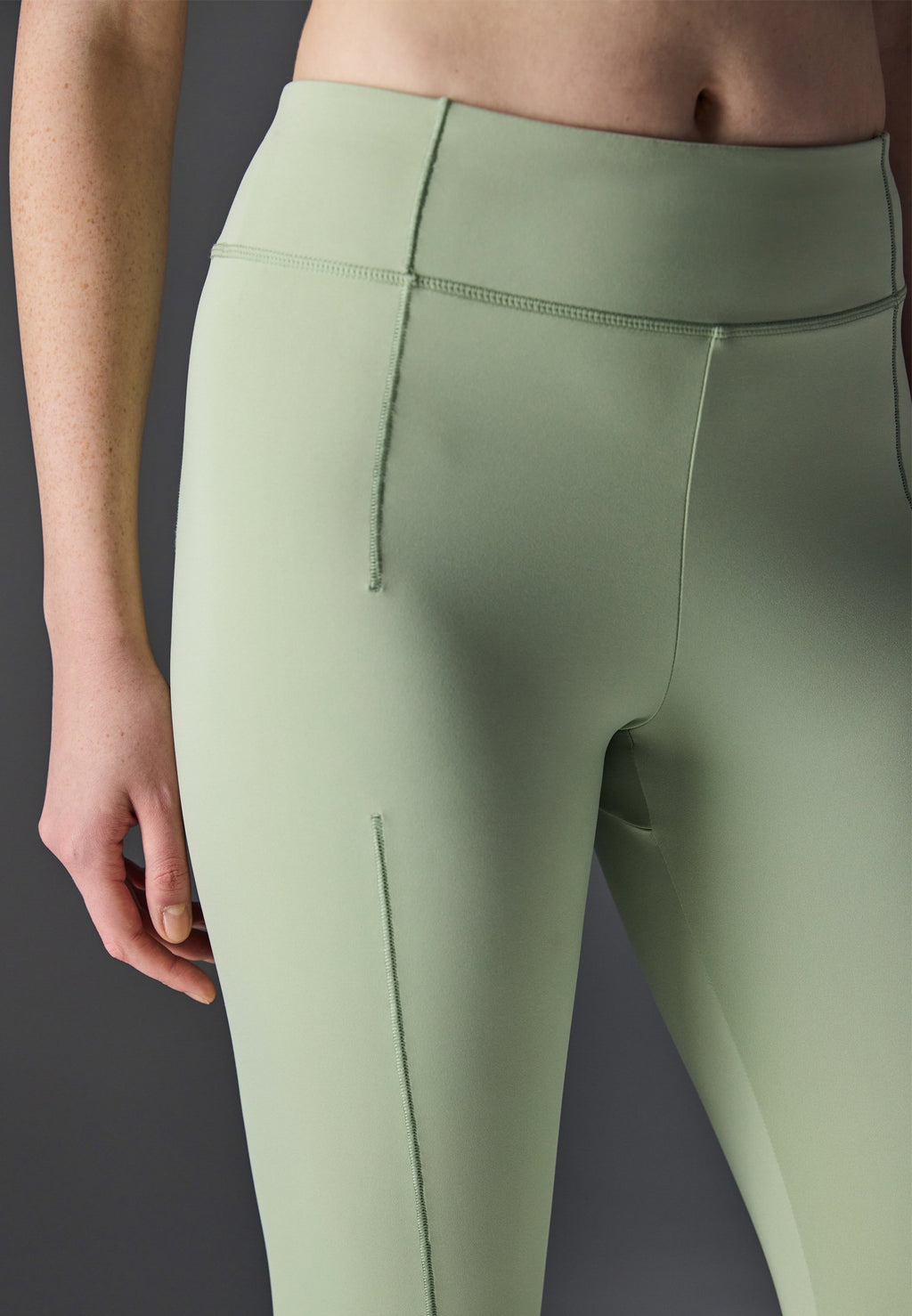 Even&Odd active FULL LENGTH MID RISE LEGGINGS WITH FRONT SEAM