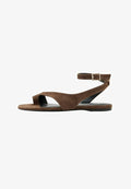Mango ADULT - T-bar sandals - dark brown
