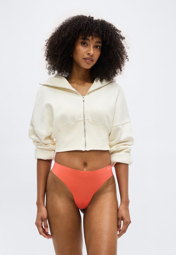 Under Armour UNDERWEAR THONG PURE STRETCH NO SHOW THONG SOLID 3 PACK - Thong - purple lux/pink dusk/red