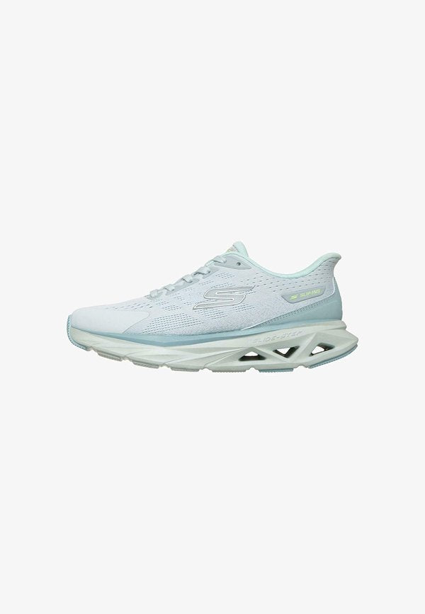Skechers ZAPATILLAS SKECHERS GLIDE-STEP VORTEX GRIS MUJER - Trainers - azul claro