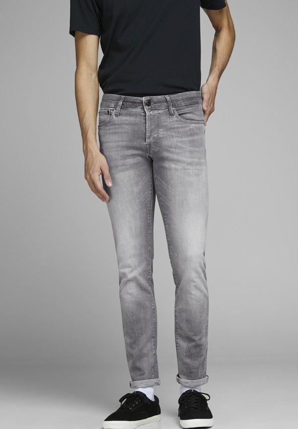 Jack & Jones Slim fit JJIGLENN JJICON JOS 257 NOOS 50SPS - Slim fit jeans - grey denim