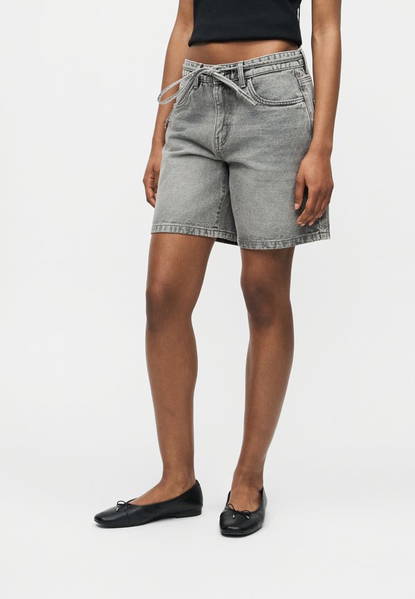 Vero Moda Denim VMWIEN Denim - Denim shorts - light grey denim