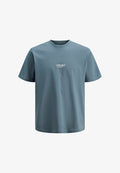 Jack & Jones JJESOHO TEE SS CREW NECK NOOS - Print T-shirt - blue mirage