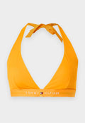 Tommy Hilfiger ORIGINAL HALTER - Bikini top - orange flash