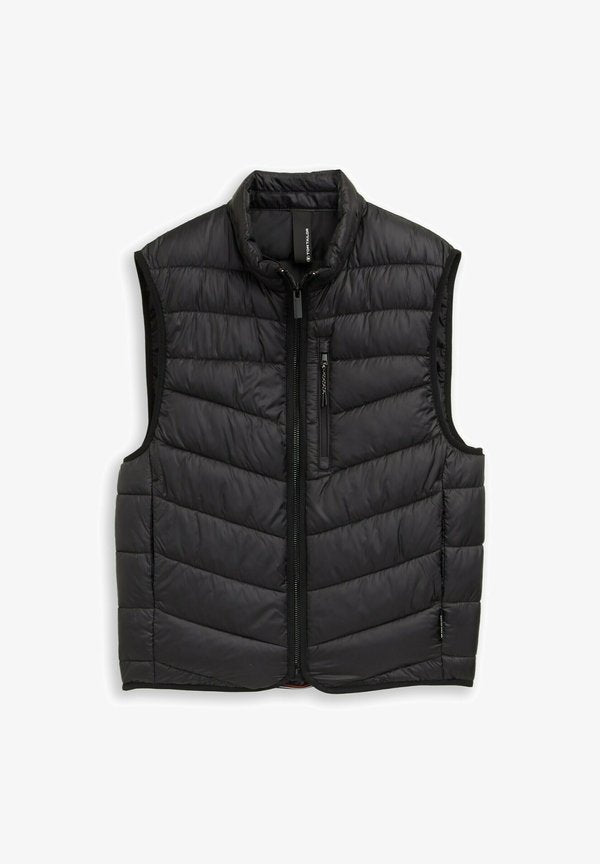 TOM TAILOR LIGHTWEIGHT  - Waistcoat - black