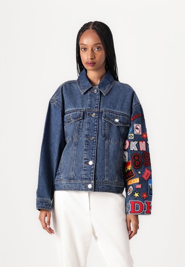 DKNY JACKET WITH PATCHES