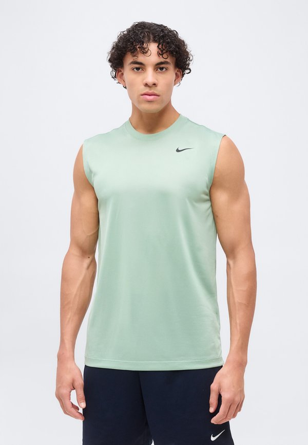 Nike Performance TEE RESET - Top - steam/black