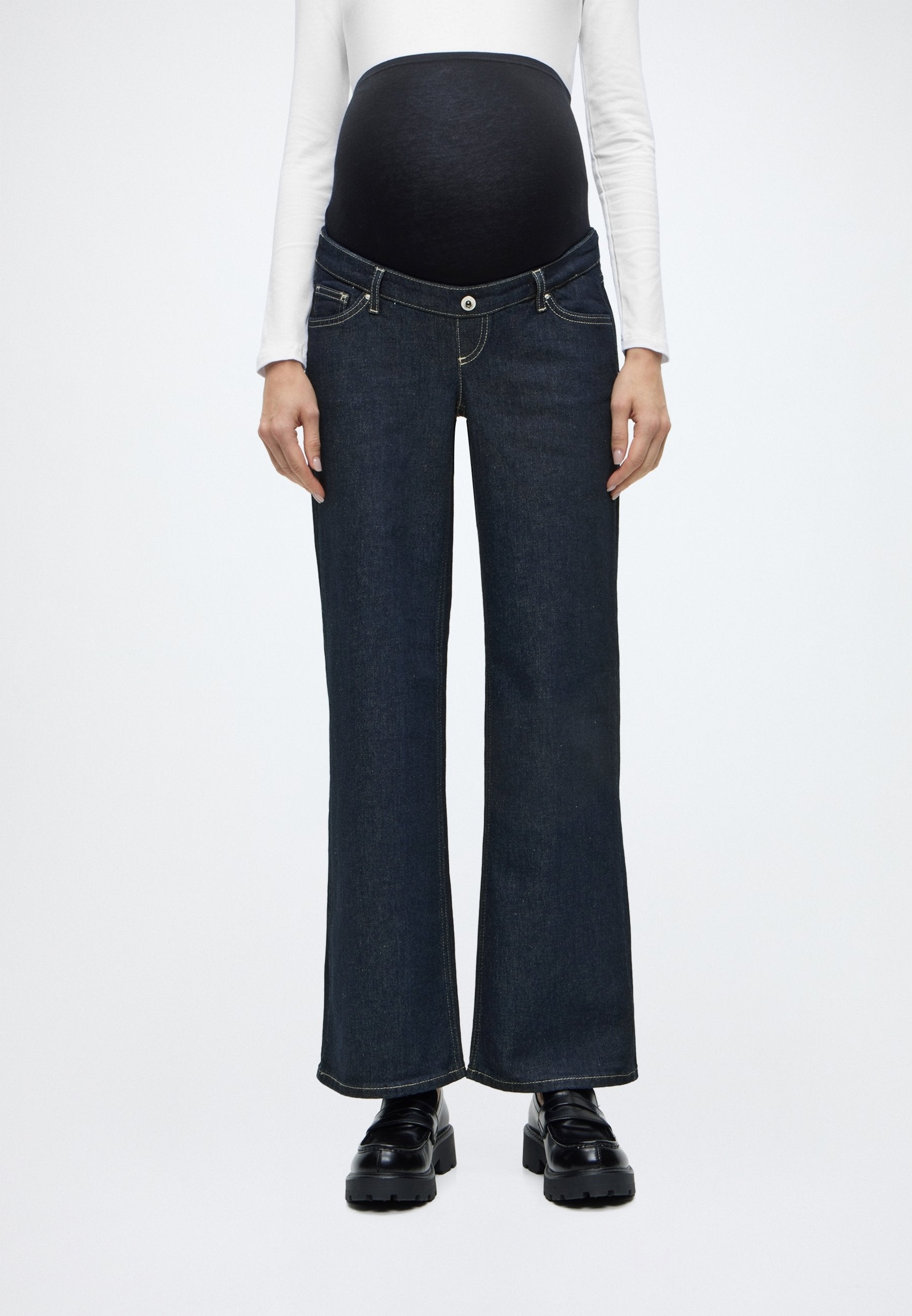 ONLY MATERNITY Wide-fit OLMJUICY High waist Straight Fit