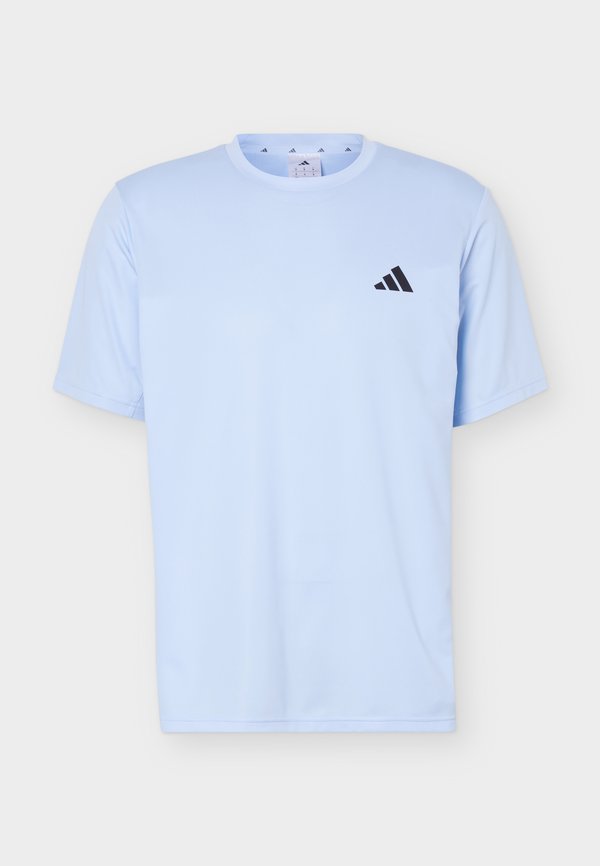 adidas Performance WORKOUT ESSENTIALS BASE - Sports T-shirt - glow blue