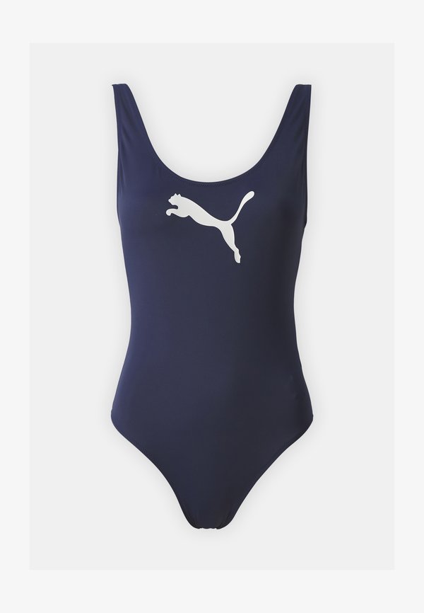 Puma SWIM WOMEN SWIMSUIT - Swimsuit - navy