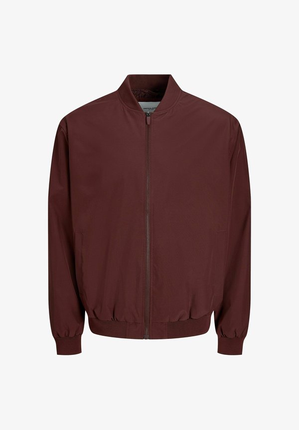 Jack & Jones JJECHARGE BOMBER JACKET NOOS - Bomber Jacket - bitter chocolate