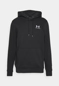 Under Armour ICON FLEECE - Hoodie - black/white