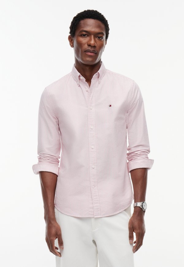 Tommy Hilfiger HERITAGE  - Shirt - medium red   white