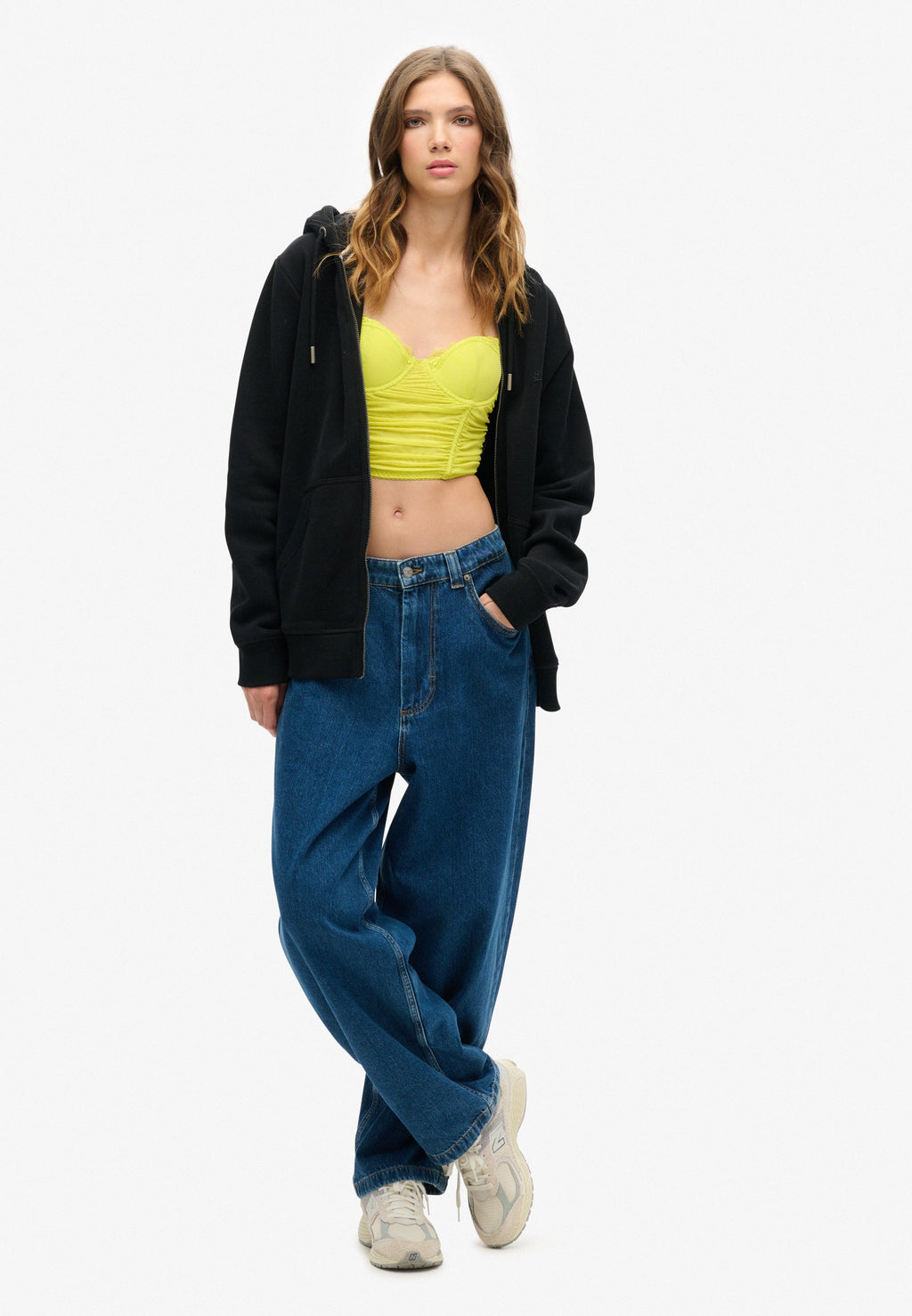 Superdry & Co RUCHED CROP