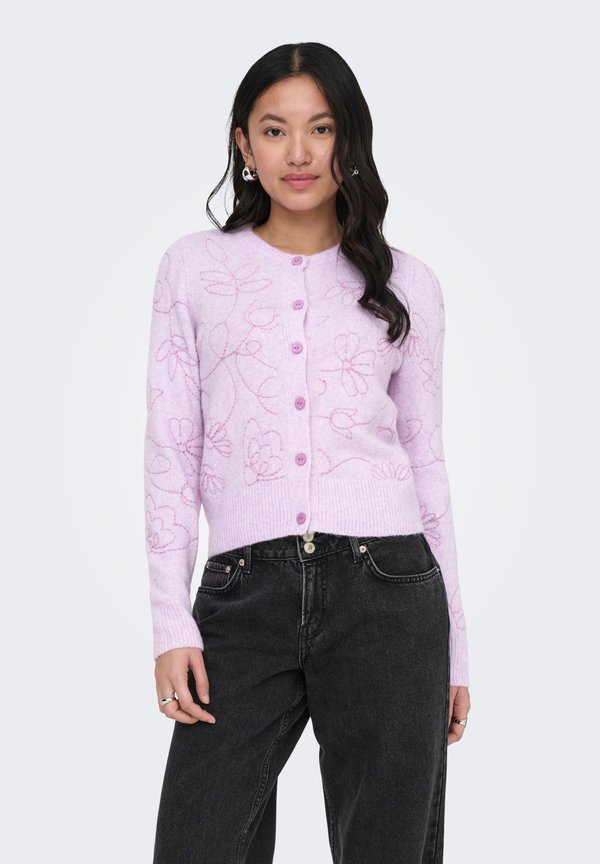 ONLY ONLSOLA - Cardigan - pale lilac
