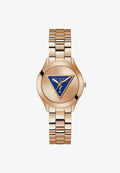 Guess TRI PLAQUE - Watch - rose gold coloured