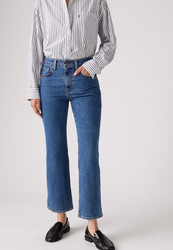 Levi's® 725® AUTHENTIC KICK BOOT - Bootcut jeans - mosey mid stone