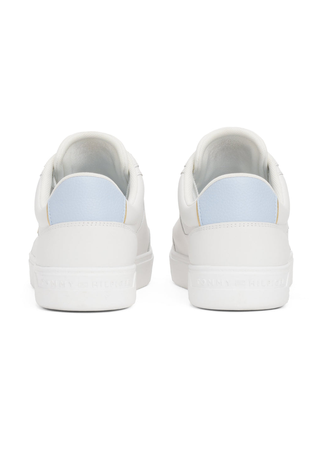 TH MONOGRAM LEATHER COURT TRAINERS Media 3
