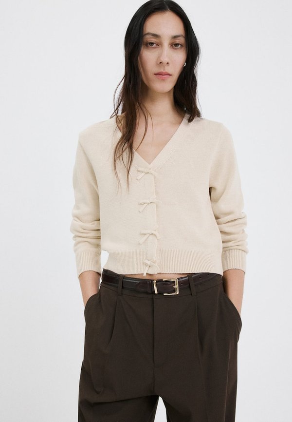 Mango Cardigan - ecru