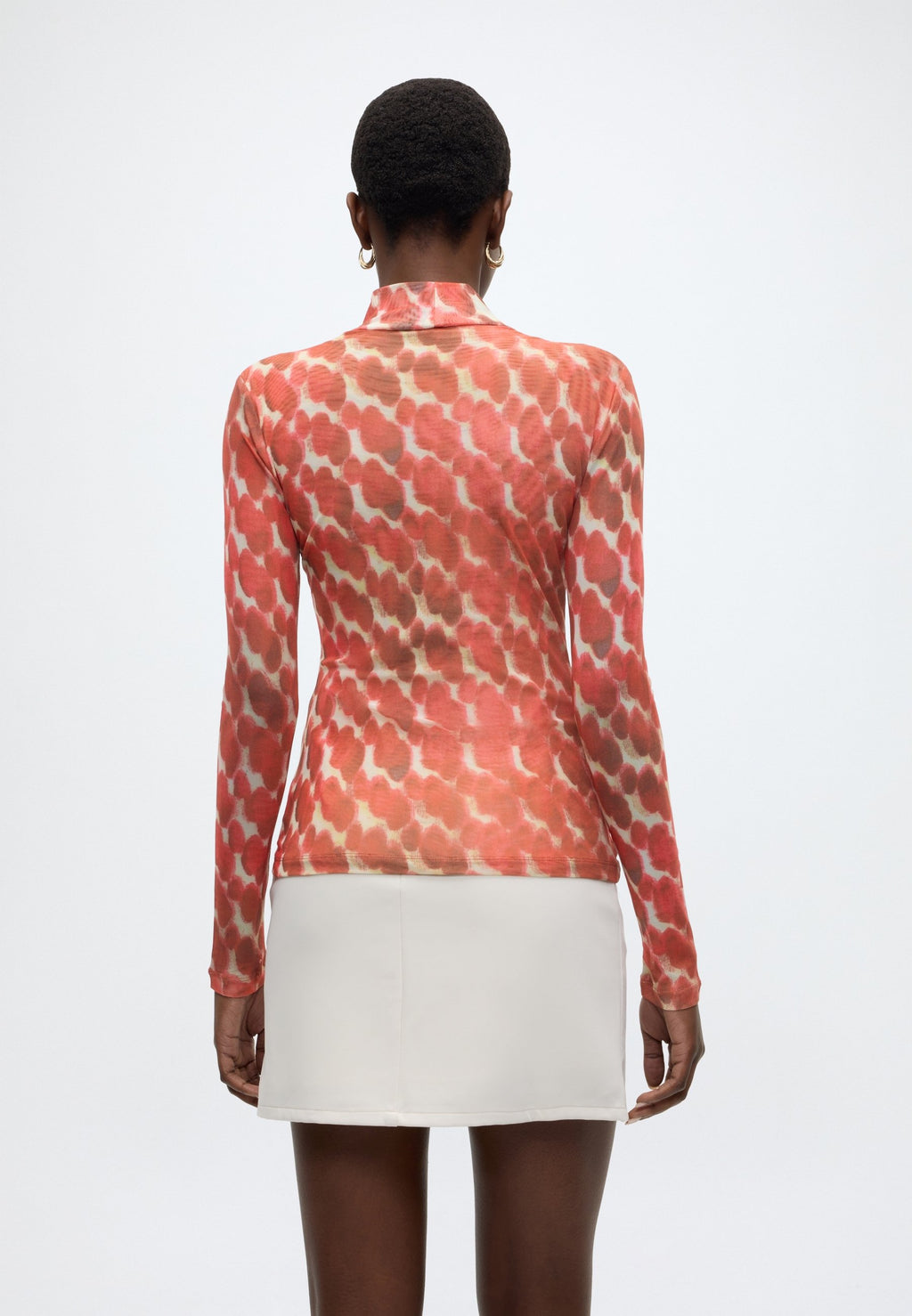 Bardot ALBA LONG SLEEVE MESH TOP
