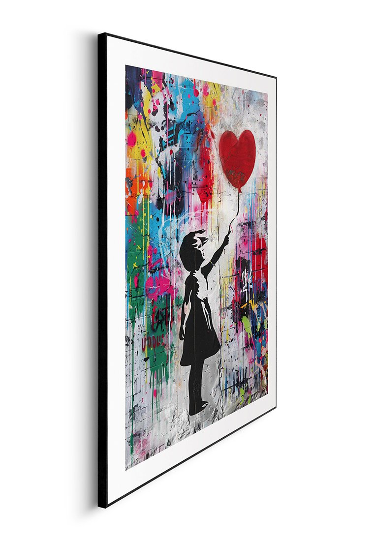 Orange Wallz CONCRETE BALLOON GIRL