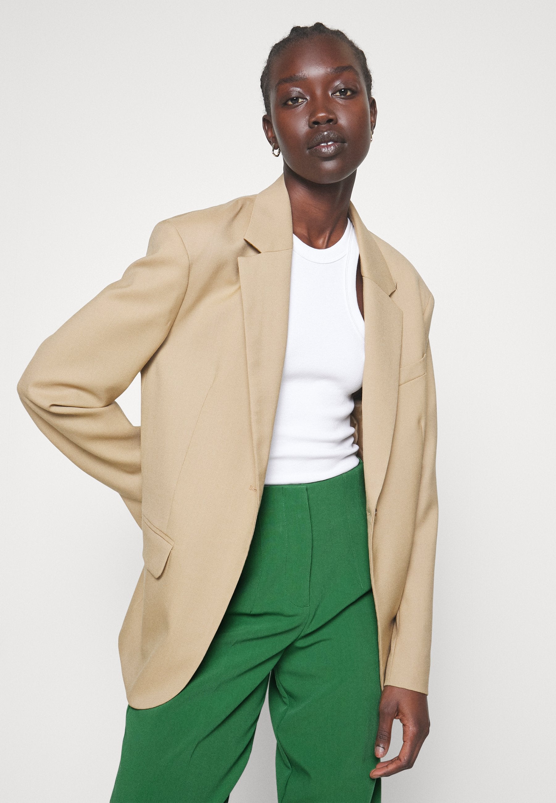 La Strada Unica LSUCAVA HIGH WAISTED ANCLE PANT