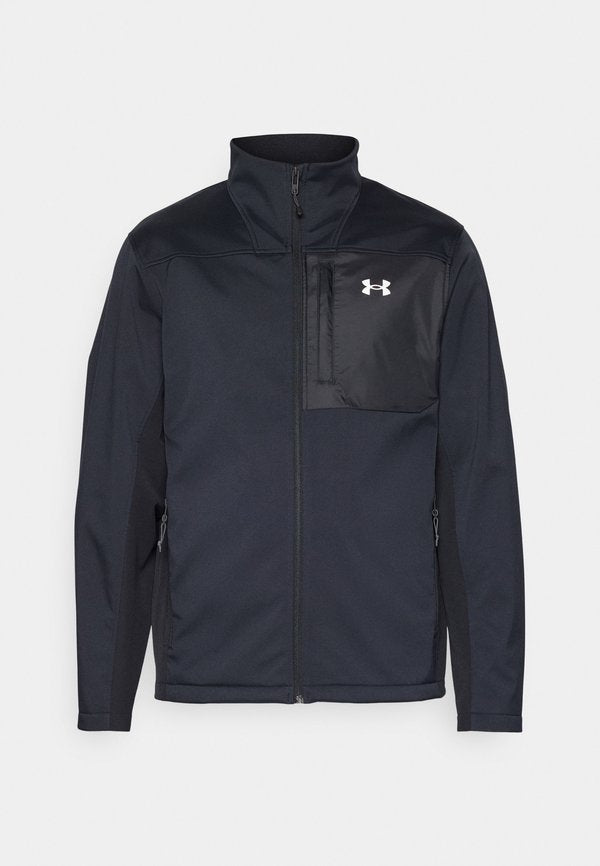 Under Armour STORM COLDGEAR INFRARED SHIELD 2.0 - Soft shell jacket - black/white
