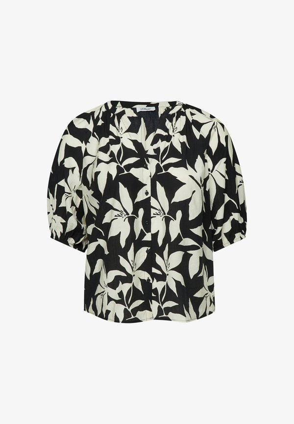 s.Oliver BLUSE - Blouse - schwarz
