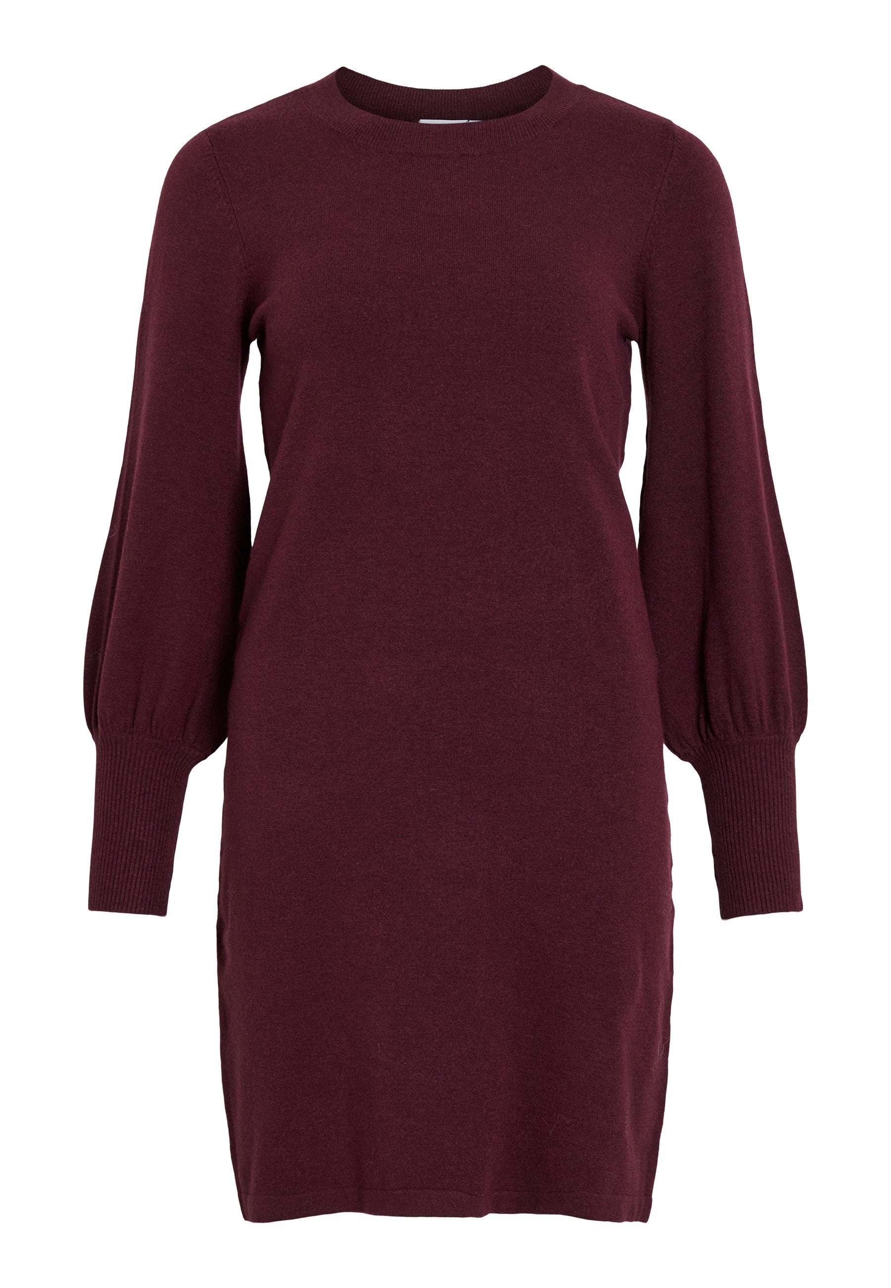 VILA VIKERRY O-NECK KNIT DRESS - NOOS