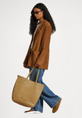 Polo Ralph Lauren BELLPORT LEATHER NORTH-SOUTH TOTE