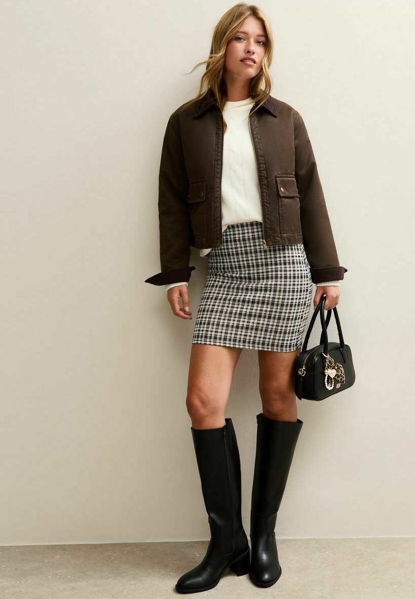 New Look JACQUARD CHECK TUBE MINI