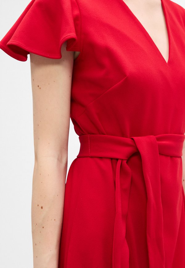 DKNY FLUTTER FAUX WRAP