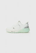 Skechers SIZZLE - Trainers - white/ice blue