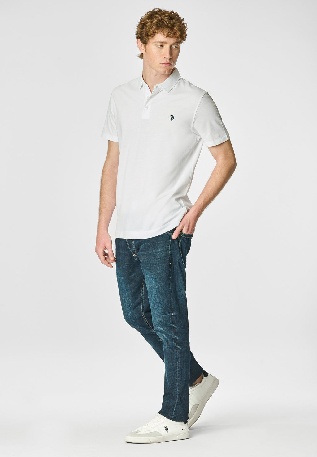 U.S. Polo Assn.  A MANICHE CORTE