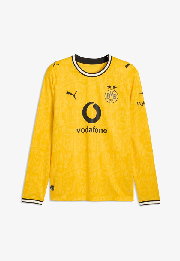 Puma BORUSSIA DORTMUND HOME JERSEY 26/27 LS - Club wear - faster yellow- black
