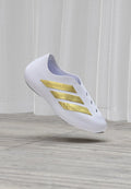adidas Sportswear PURECHILL - Trainers - footwear white/gold-coloured metallic/core black