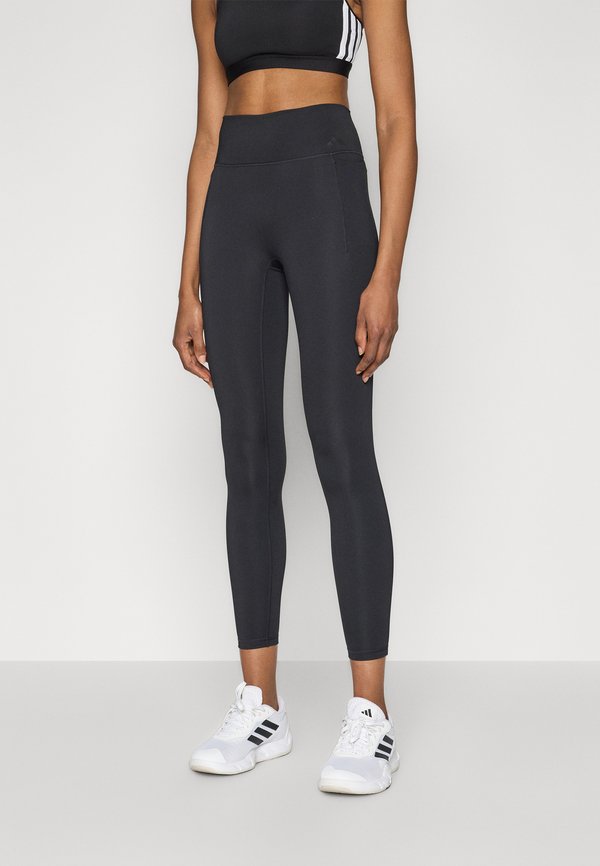 adidas Performance OPTIME WORKOUT 7/8 - Leggings - black