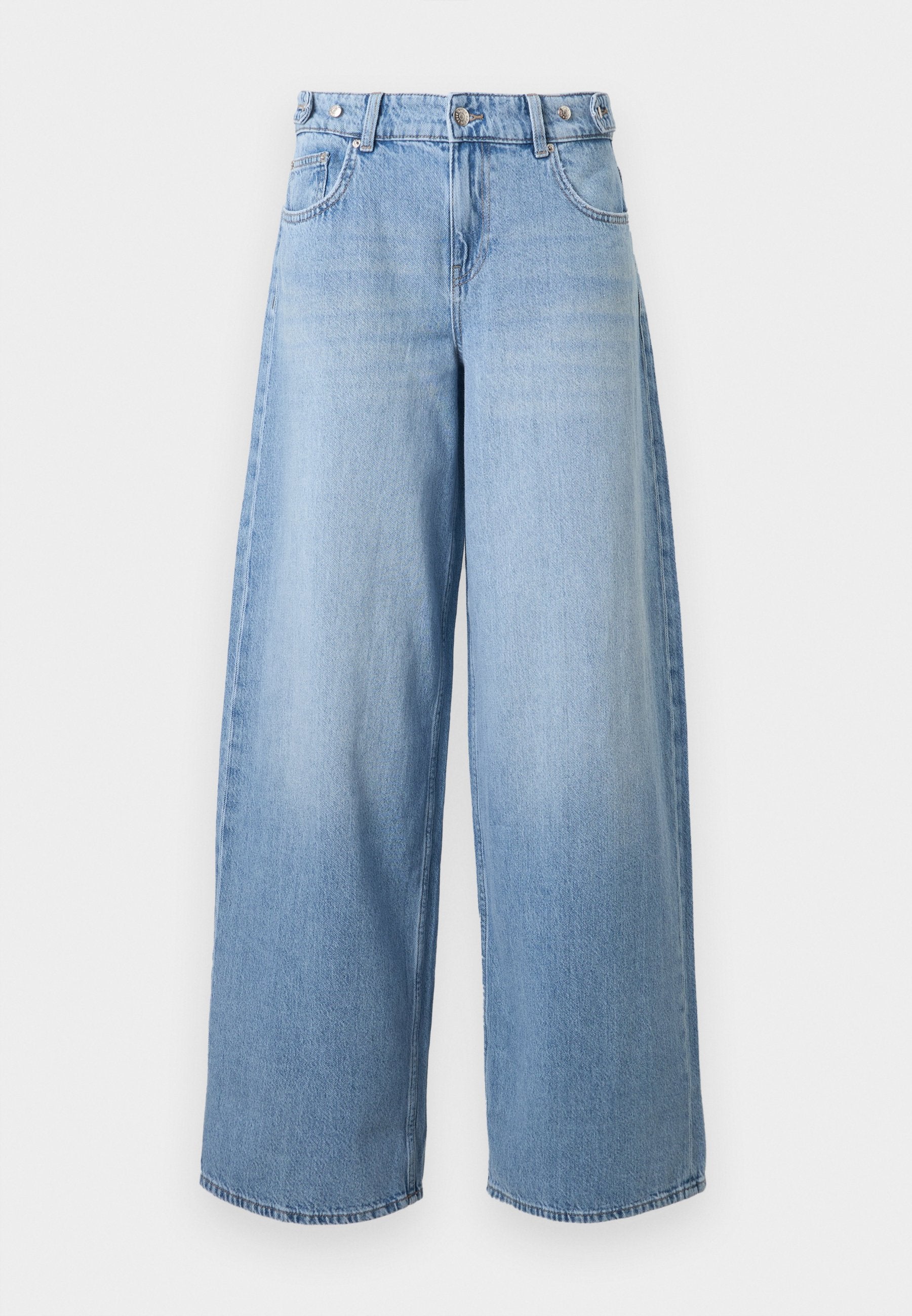 Wide-fit ONLLORAN Mid waist Wide Leg Fit Media 1