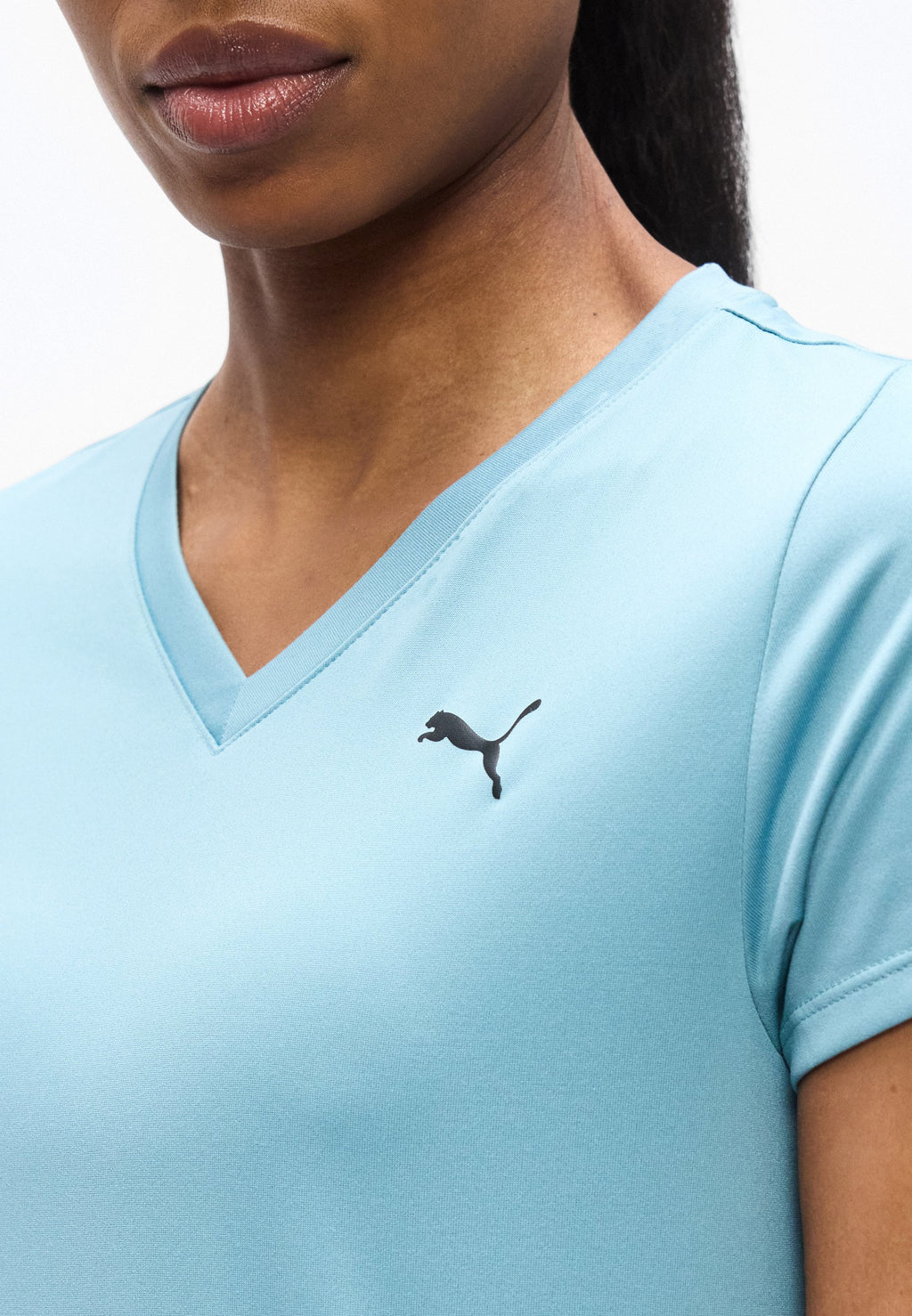 Puma TAD ESSENTIAL V NECK TEE