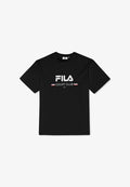 Fila DOCCIA RELAXED LOGO GRAPHIC - Print T-shirt - black