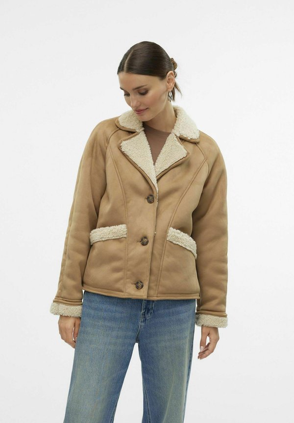 Vero Moda VMELLA - Light jacket - tan
