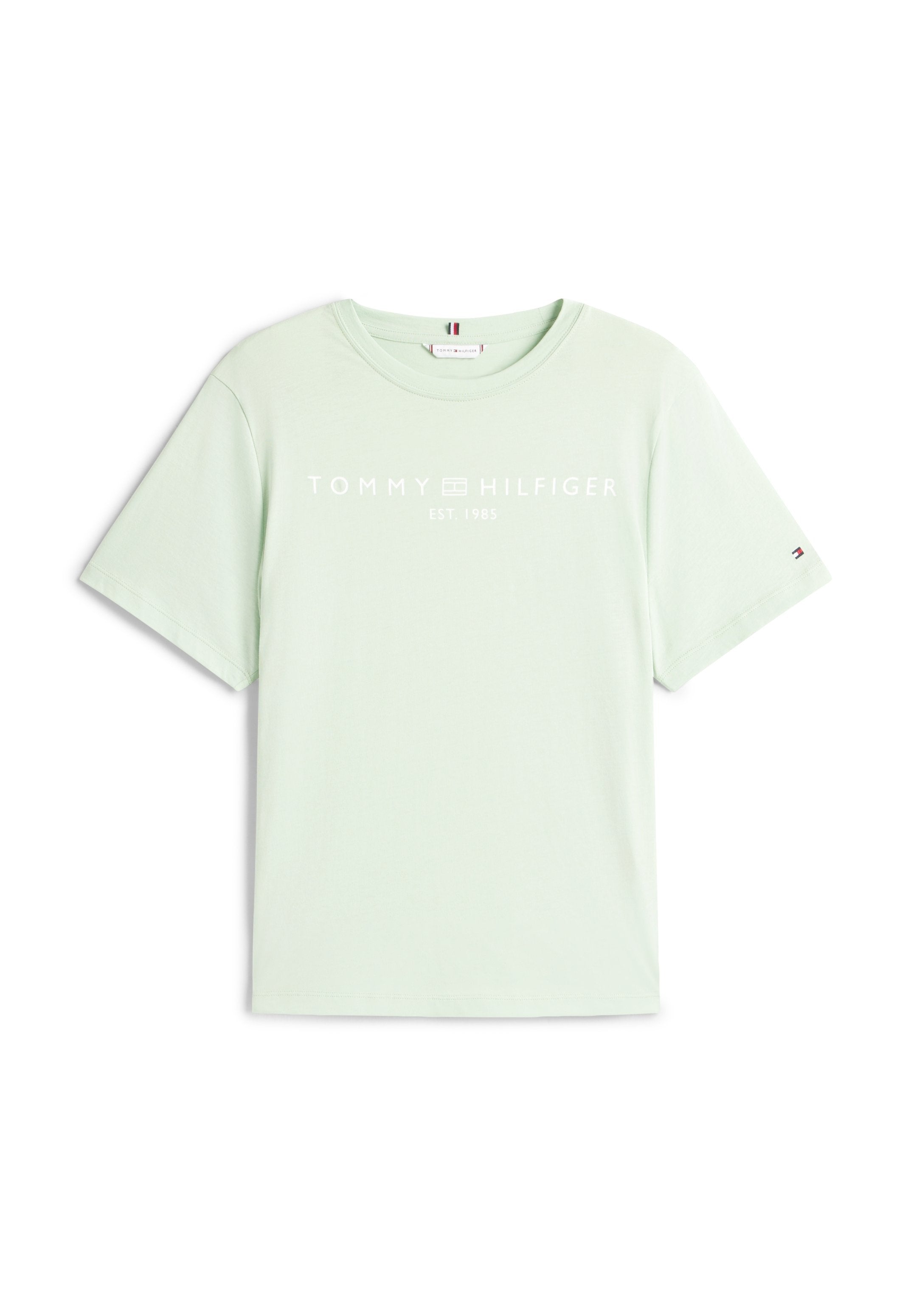 CURVE LOGO JERSEY CREW NECK T-SHIRT Media 1