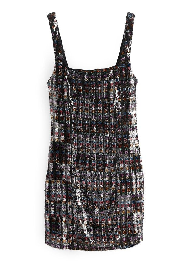 Next SQUARE NECK SEQUIN