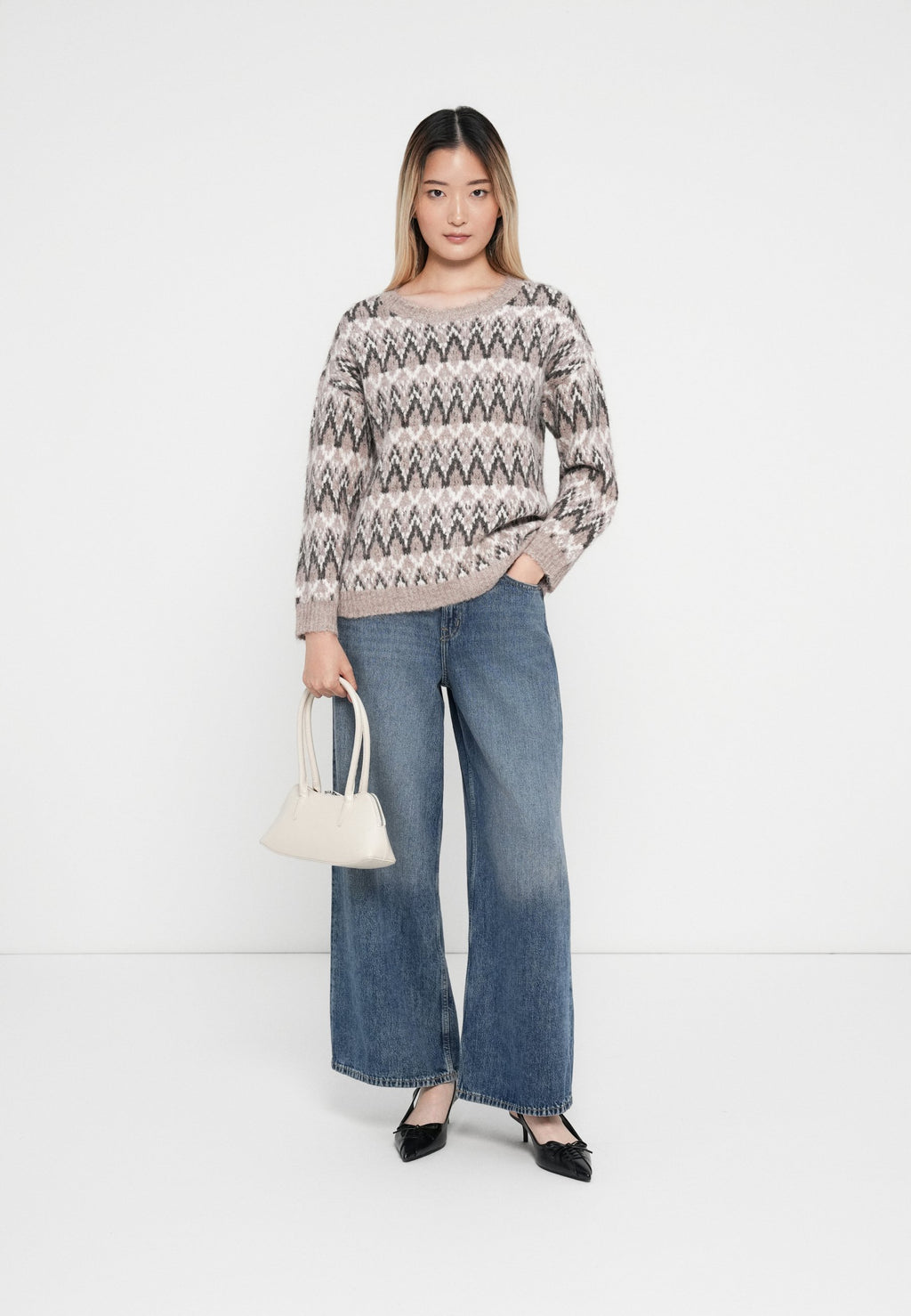 VILA Knitted VIMARGI Jacquard