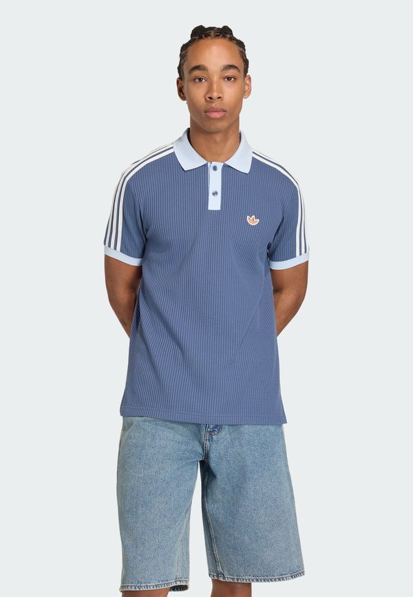 adidas Originals WAFFLE KNIT - Polo shirt - preloved ink
