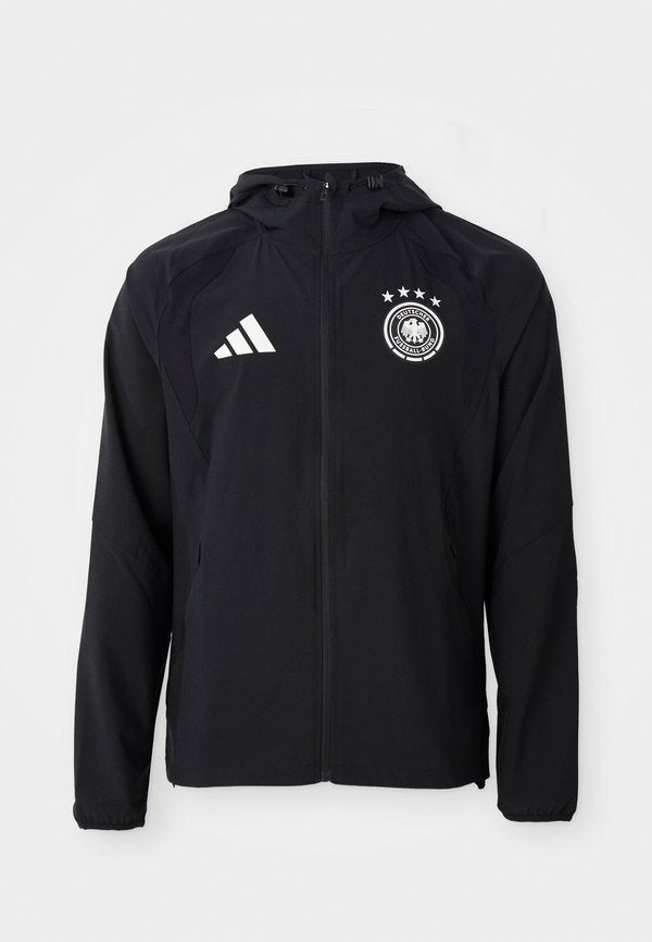 adidas Performance DEUTSCHLAND DFB TIRO TRAVEL FULL ZIP - National team wear - black