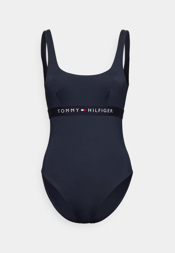 Tommy Hilfiger ONE PIECE - Swimsuit - desert sky