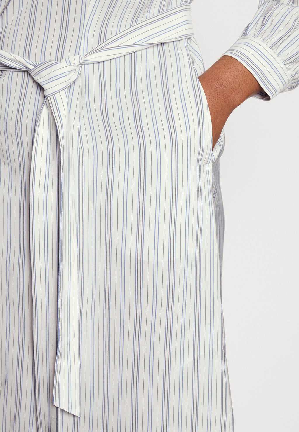 STRIPE SHIRT DRESS Media 5