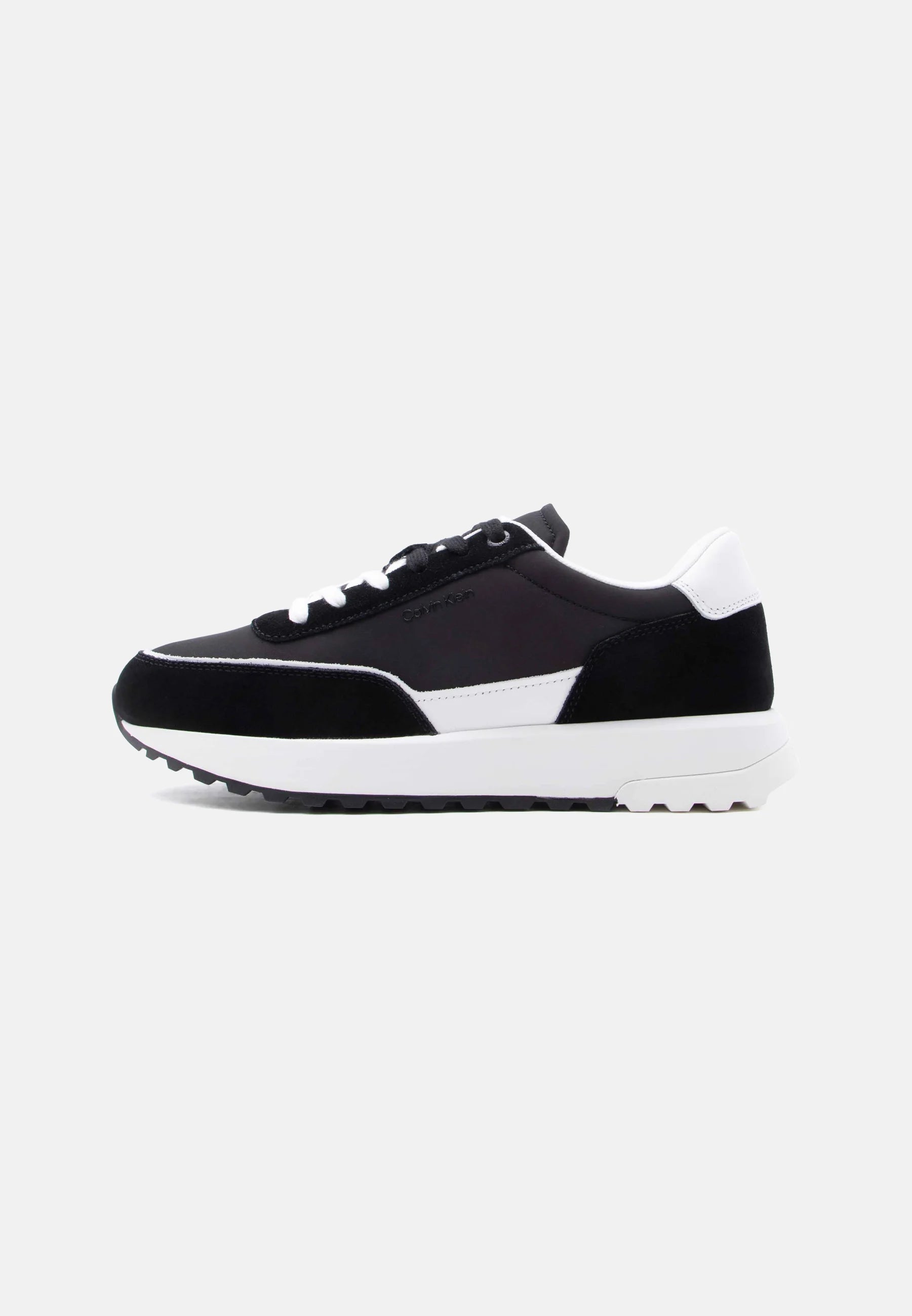 Calvin Klein CITY RUNNER LACEUP - Trainers - black/bright white
